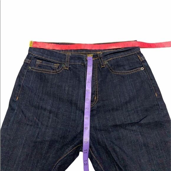 UO BDG High Rise Twig Ankle Skinny Jeans Dark Wash - Picture 7 of 8